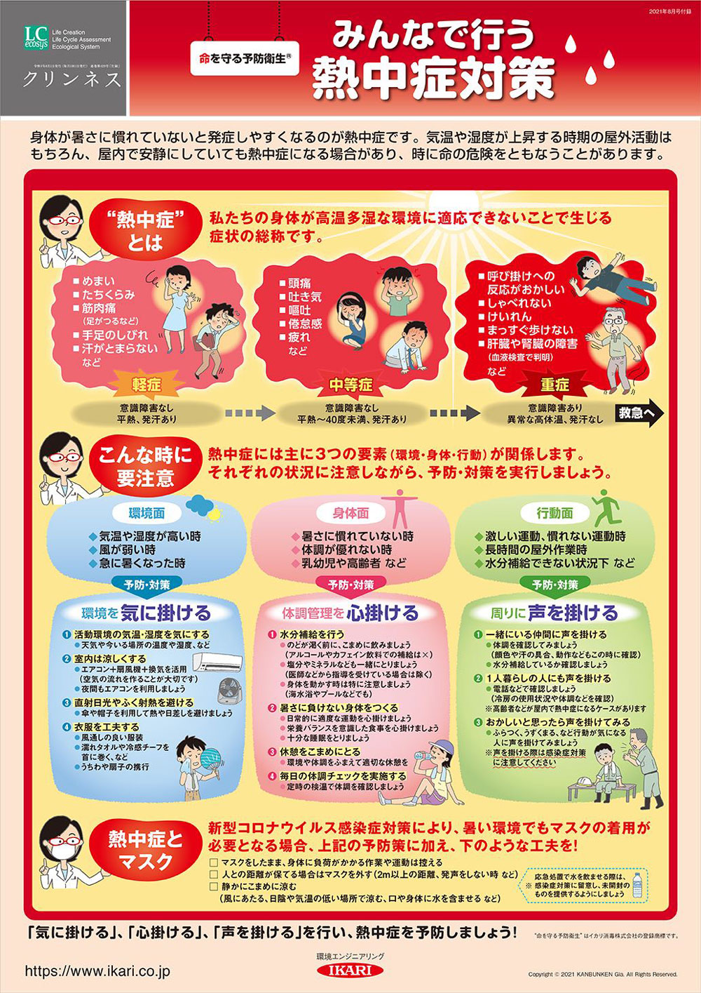 みんなで行う熱中症対策