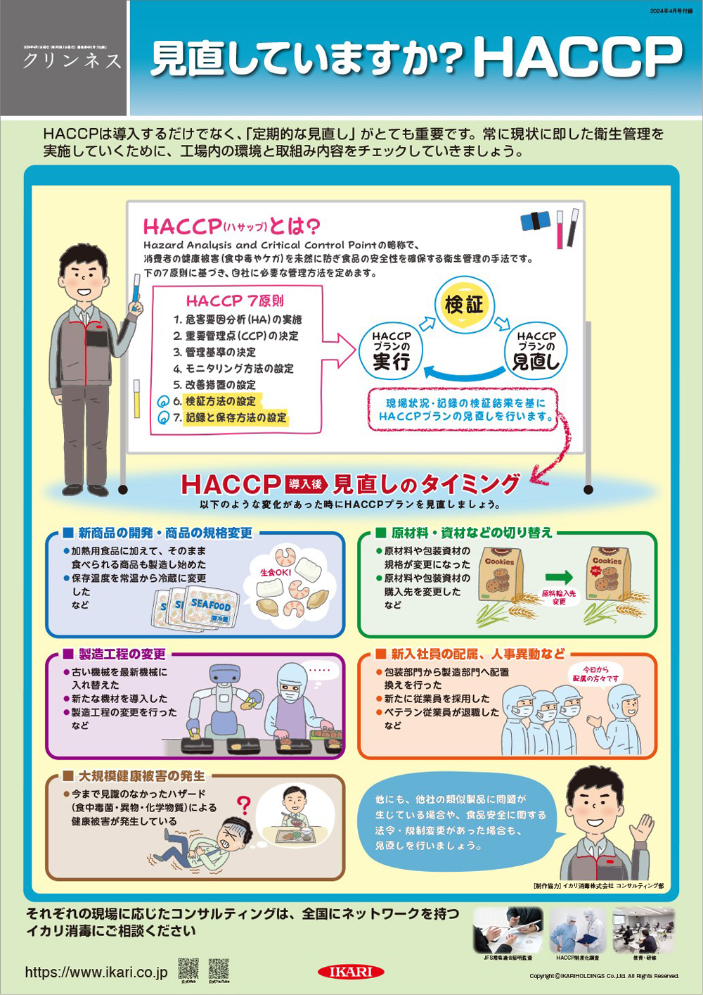 見直していますか？HACCP